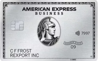 American Express Platinum Business Card官方示意圖