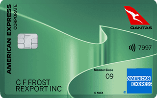 American Express Qantas Corporate Card官方示意圖