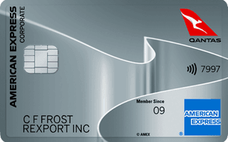 American Express Qantas Corporate Platinum Card官方示意圖