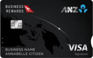 ANZ Qantas Business Rewards官方示意圖