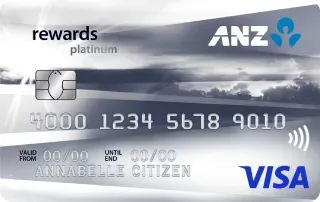 ANZ Rewards Platinum - Velocity Points官方示意圖