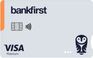Bank First Visa Platinum Credit Card官方示意圖