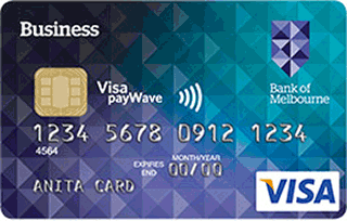 Bank of Melbourne BusinessVantage Visa官方示意圖