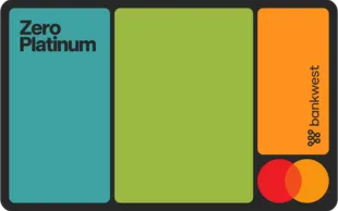 Bankwest Zero Platinum Mastercard官方示意圖
