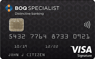 BOQ Specialist Signature Credit Card官方示意圖