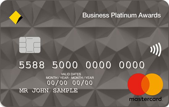 CommBank Business Platinum Credit Card官方示意圖