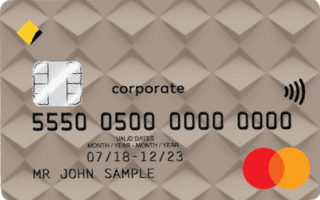 CommBank Corporate Charge Card官方示意圖
