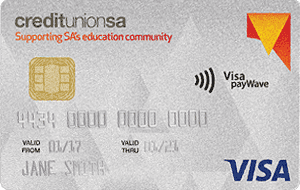 Credit Union SA Education Community Credit Card官方示意圖