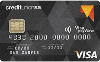 Credit Union SA Visa Credit card官方示意圖