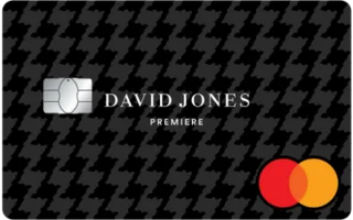 David Jones Premiere Credit Card官方示意圖