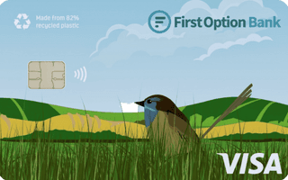 First Option Low-Rate Visa Credit Card官方示意圖