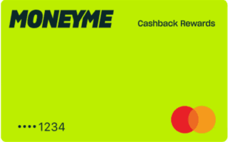 MONEYME Cashback Rewards Credit Card官方示意圖