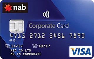 NAB Purchasing and Corporate Card官方示意圖