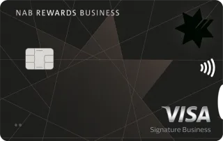 NAB Rewards Business Signature Card官方示意圖