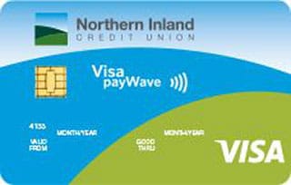Northern Inland Credit Union Visa Classic Credit Card官方示意圖