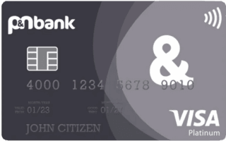 P&N Bank Visa Platinum Credit Card官方示意圖