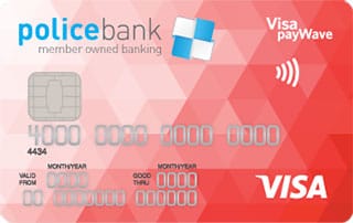Police Bank Visa Credit Card官方示意圖