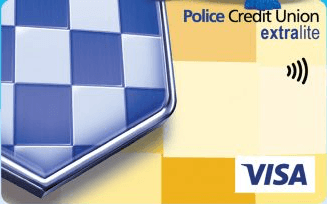 Police Credit Union Extralite Credit Card官方示意圖