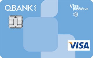 QBANK Bluey Visa Credit Card官方示意圖