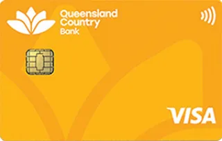 Queensland Country Bank Visa credit card官方示意圖