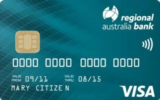 Regional Australia Bank Your Choice Credit Card官方示意圖