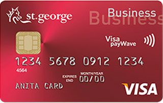 St.George BusinessVantage Visa官方示意圖
