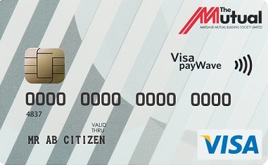 The Mutual Visa Credit Card官方示意圖