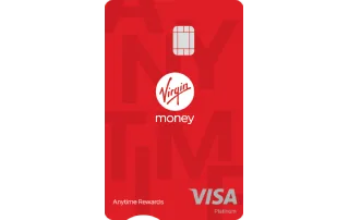 Virgin Money Anytime Rewards Credit Card - Balance Transfer Offer官方示意圖