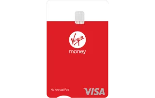 Virgin Money No Annual Fee Credit Card官方示意圖