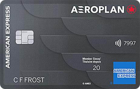 American Express Aeroplan Card官方示意圖
