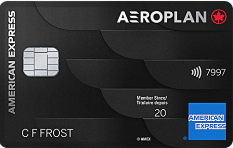 American Express Aeroplan Reserve Card官方示意圖
