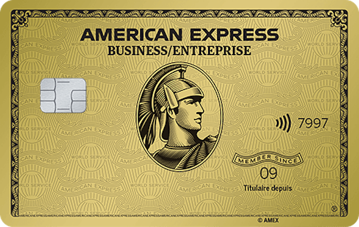 American Express Business Gold Rewards Card官方示意圖