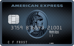American Express Cobalt Card官方示意圖