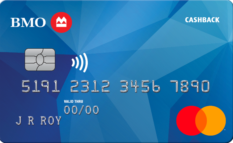 BMO CashBack MasterCard官方示意圖