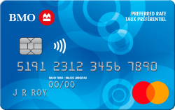 BMO Preferred Rate Mastercard官方示意圖
