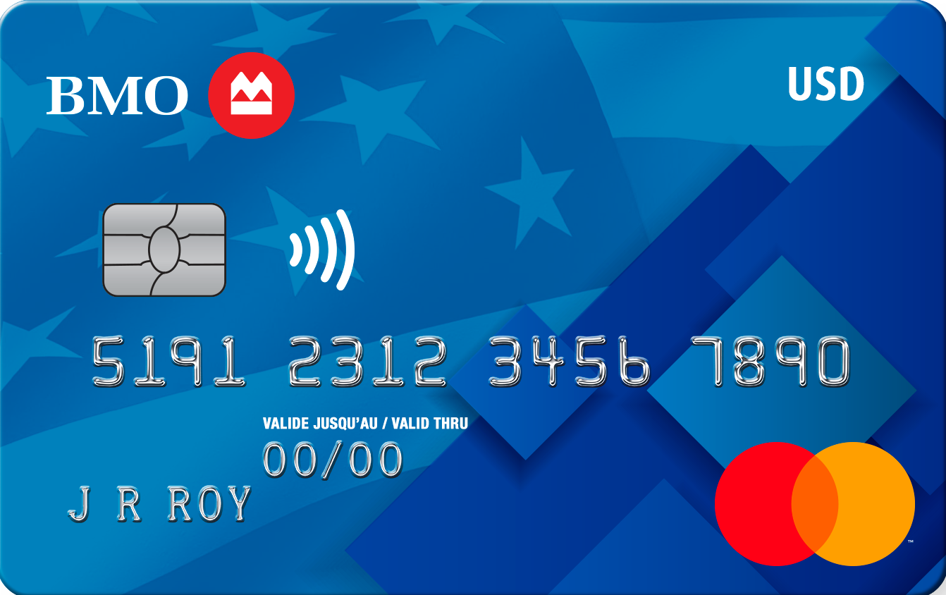 BMO U.S. Dollar Mastercard官方示意圖
