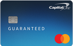 Capital One Guaranteed Secured Mastercard官方示意圖