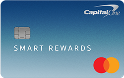 Capital One Smart Rewards Mastercard官方示意圖