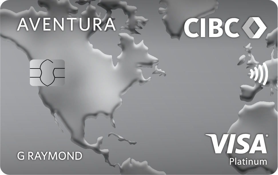 CIBC Aventura Visa Card for Students官方示意圖