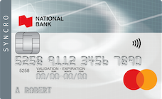 National Bank Syncro Mastercard官方示意圖