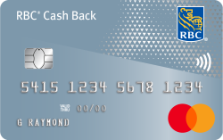 RBC Cash Back Mastercard官方示意圖