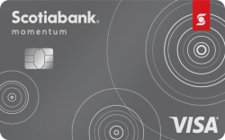 Scotiabank Momentum VISA Card官方示意圖