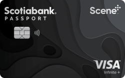 Scotiabank Passport Visa Infinite + Card官方示意圖