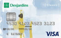 Desjardins Classic Visa官方示意圖