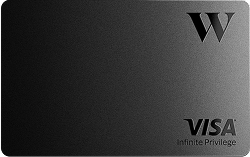Wealthsimple Visa Infinite Privilege Credit Card官方示意圖