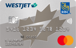 WestJet RBC Mastercard官方示意圖