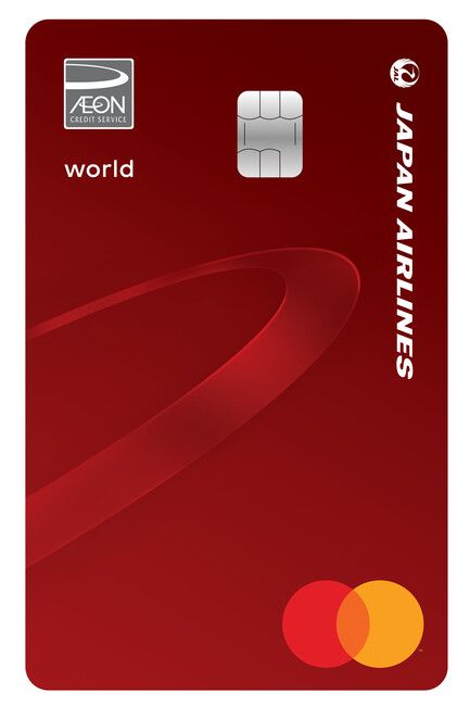 AEON Card JAL 萬事達卡官方示意圖