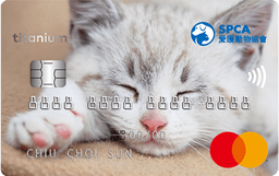 AEON 愛護動物協會萬事達卡（小貓）官方示意圖