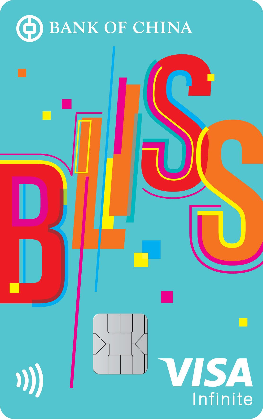 中銀Bliss Card官方示意圖