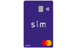 sim World Mastercard®️官方示意圖
